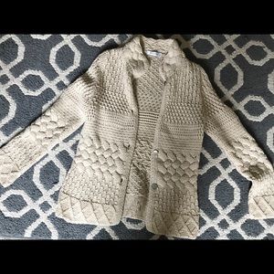 Rivamonti knitted sweater (cream color).